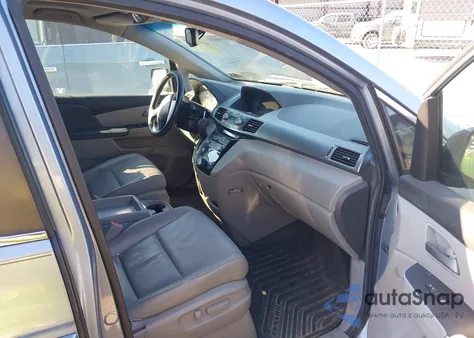 2012 Honda Odyssey Ex-L from USA, damaged, VIN 5FNRL5H61CB137054